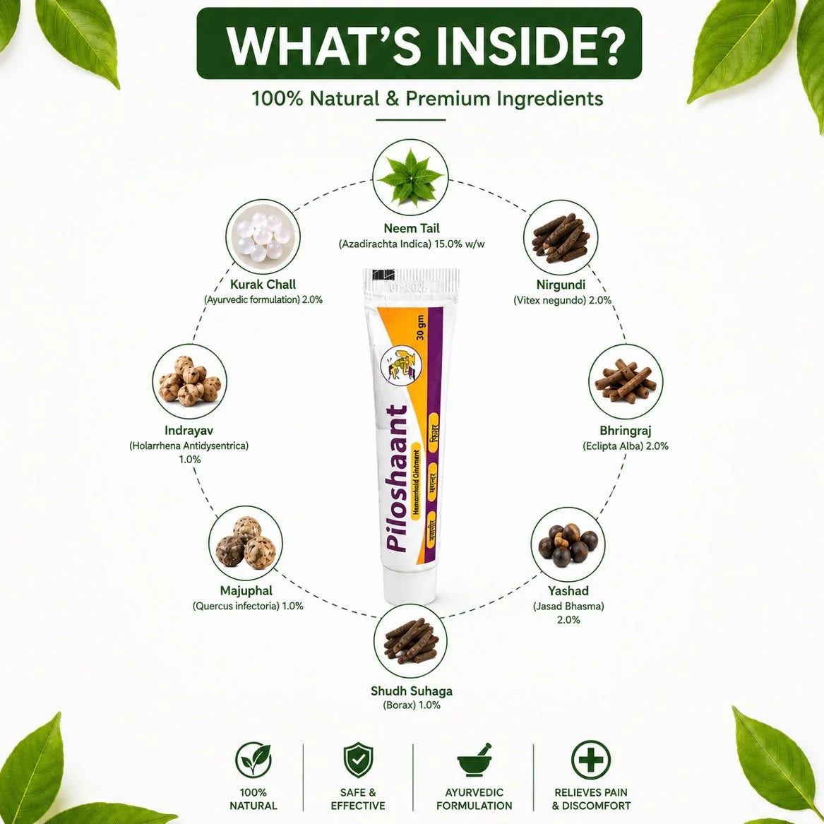 Piloshaant Complete Piles & Fissure Relief Kit